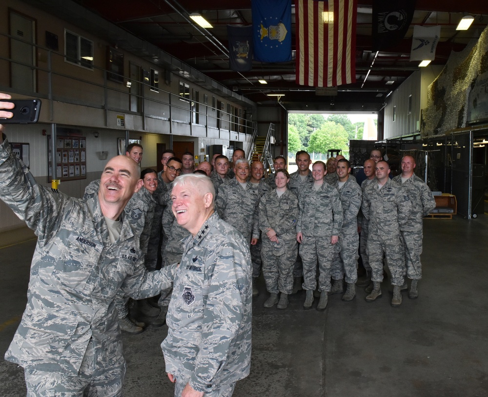 Rice, Anderson visit Stratton Air National Guard Base