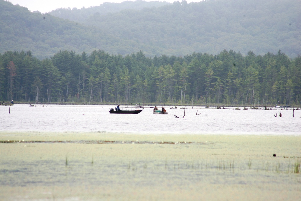 2015 Bass Population Survey at Fort McCoy's North Flowage