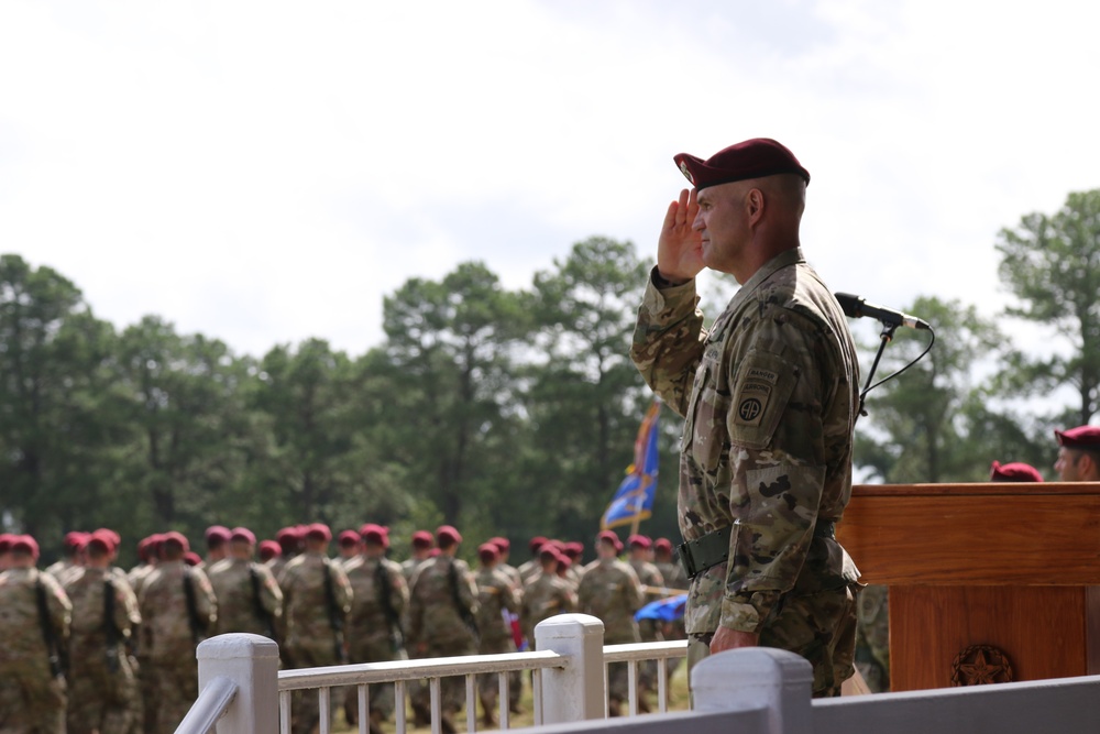 The 82nd Airborne Division welcomes new commanding general