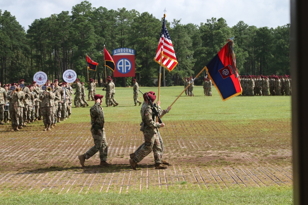 The 82nd Airborne Division welcomes new commanding general