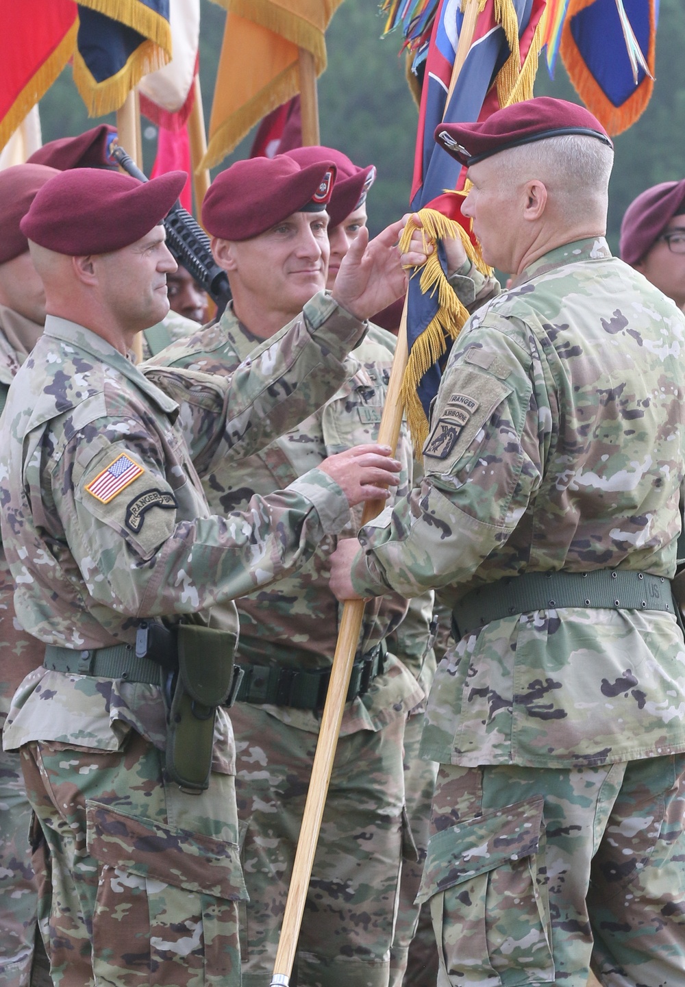 The 82nd Airborne Division welcomes new commanding general