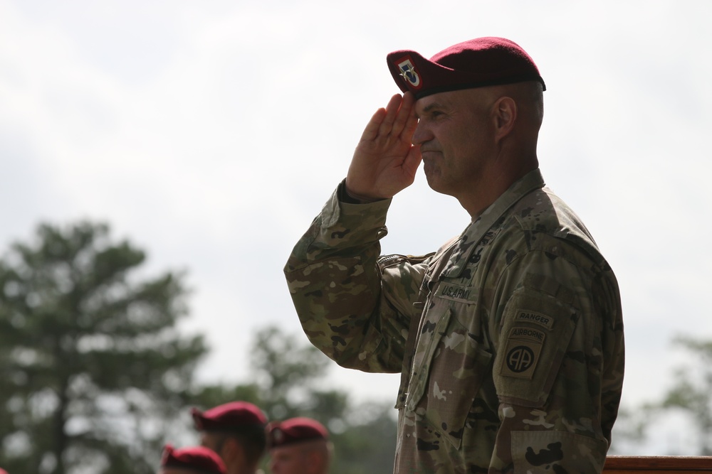 The 82nd Airborne Division welcomes new commanding general