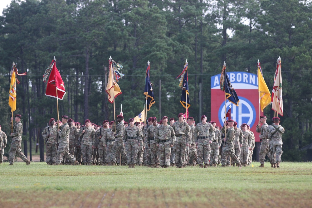 The 82nd Airborne Division welcomes new commanding general