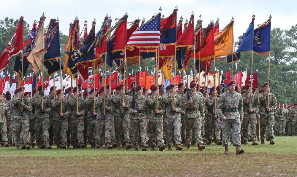 The 82nd Airborne Division welcomes new commanding general