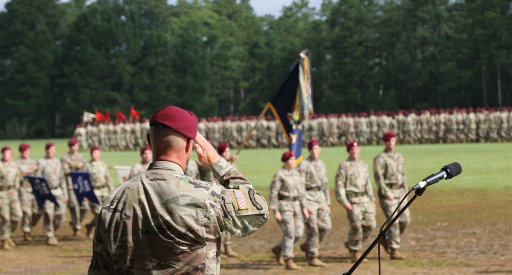 The 82nd Airborne Division welcomes new commanding general