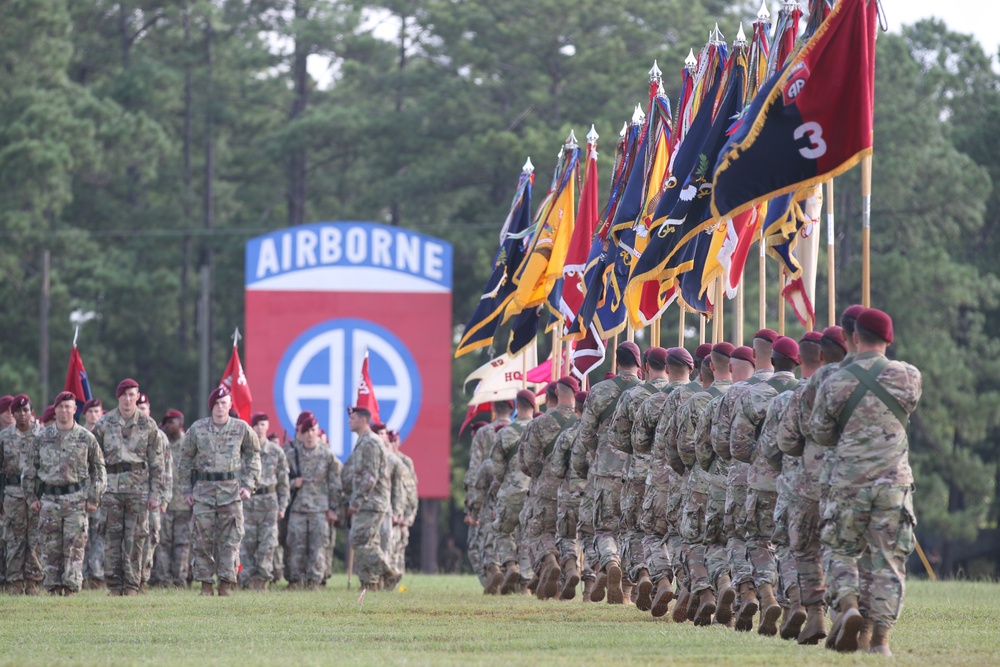 The 82nd Airborne Division welcomes new commanding general