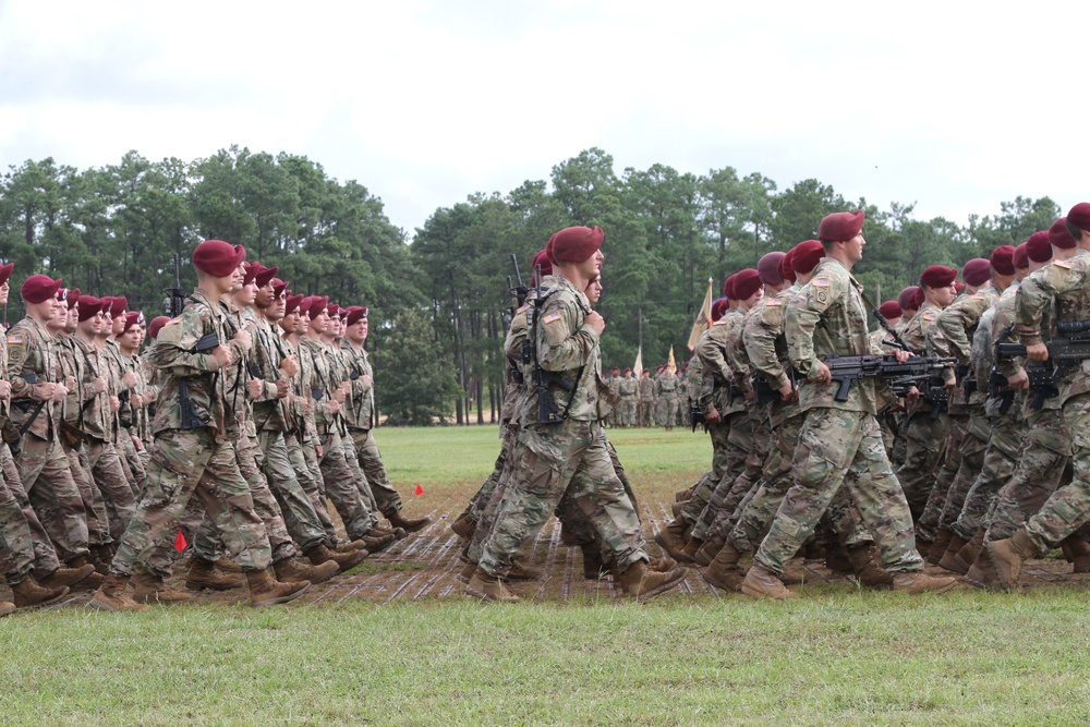 The 82nd Airborne Division welcomes new commanding general