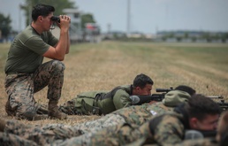 Parris Island Shooting Team competes in Infantry Trophy Match during Civilian Marksmanship Program National Matches