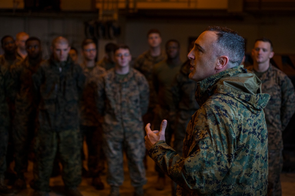 MWSS-171 arrives at Camp Fuji