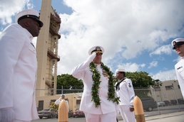 USS Hawaii Changes Command