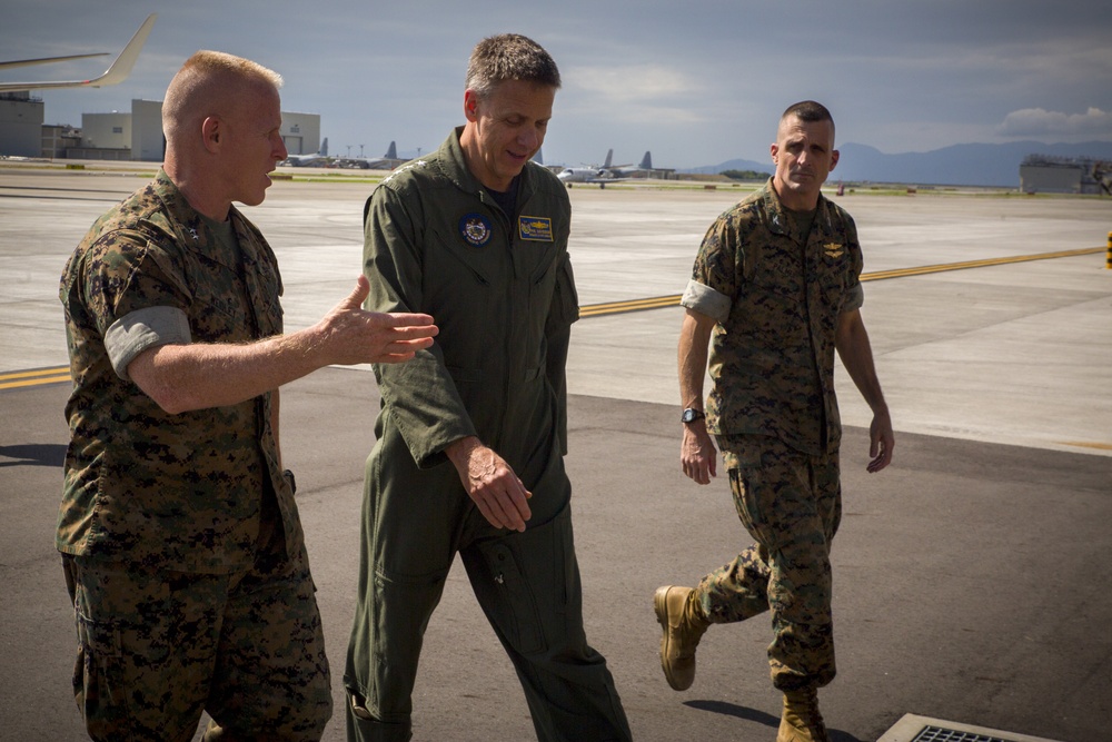 Indo-PACOM command visits 1st MAW