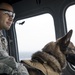 374th MWD's Fly With the 459th Airlift Squadron