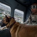 374th MWD's Fly With the 459th Airlift Squadron