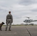 374th MWD's Fly With the 459th Airlift Squadron