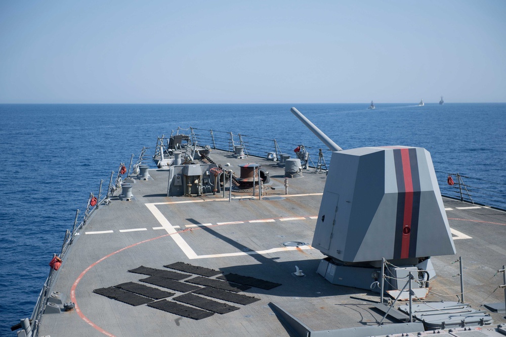 Egypt, U.S. Navy GUNNEX for Eagle Salute 18.