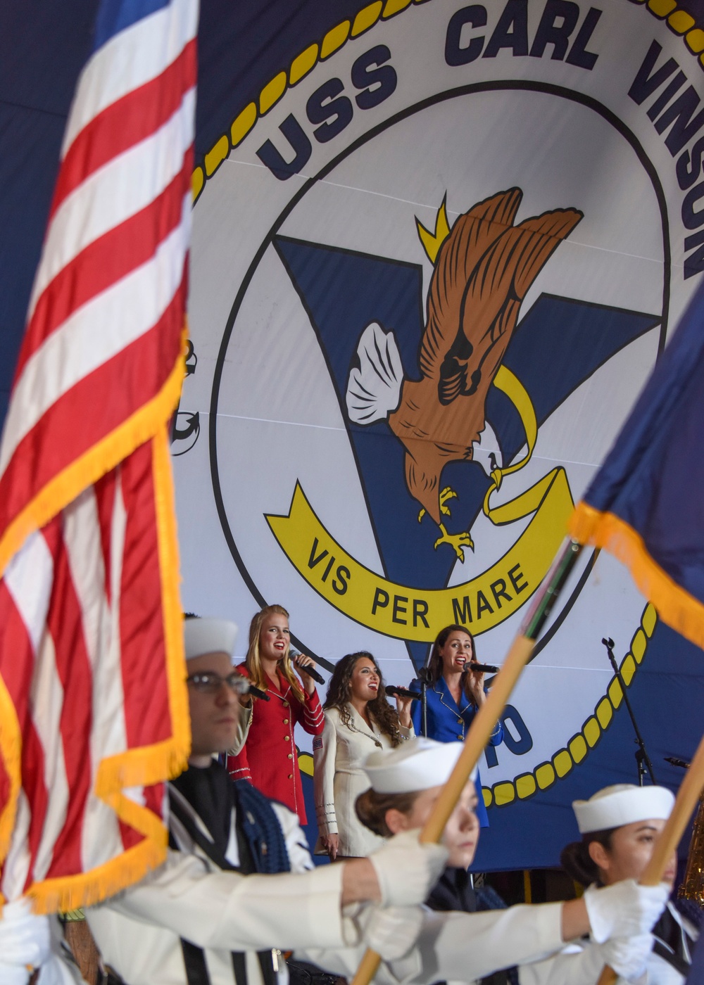RIMPAC closing reception on board USS Carl Vinson