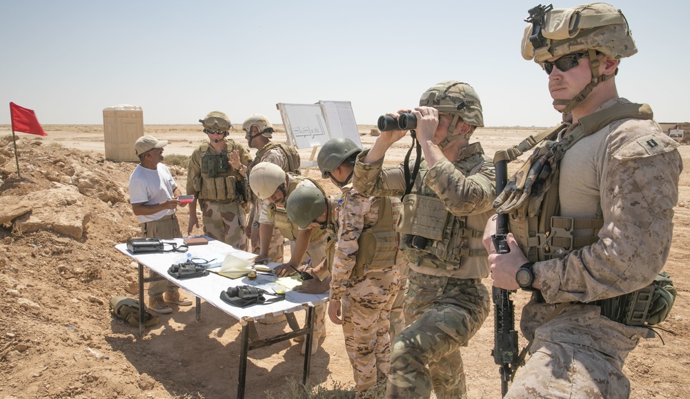 7th Iraqi Army Division artillery LFX