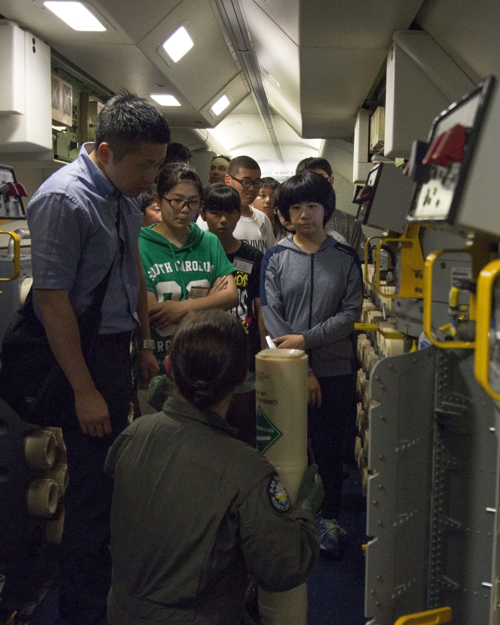 Sailors give tour of P-8