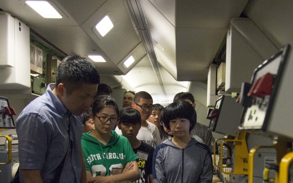 Sailors give tour of P-8