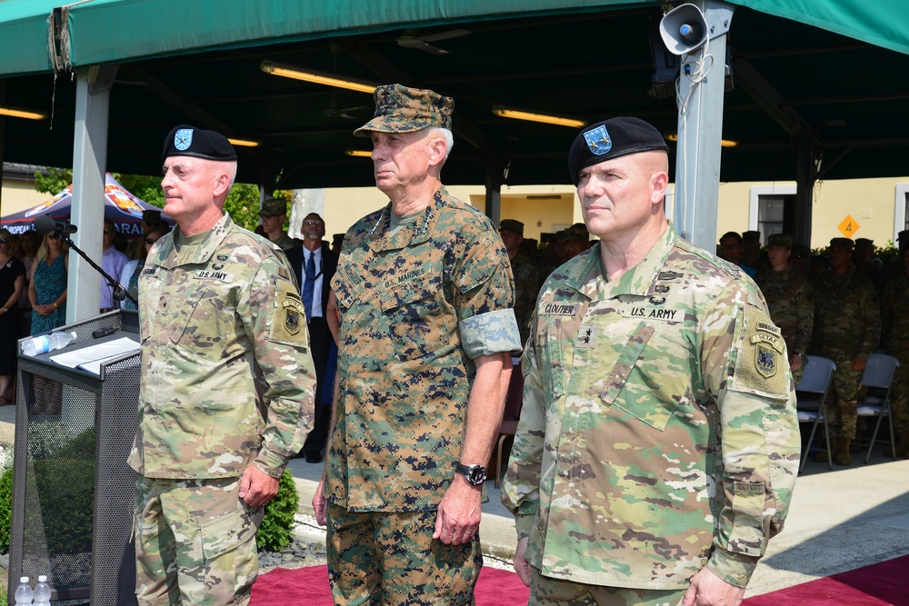 U.S. Army Africa Change of Command Ceremony, 2 August, 2018, Vicenza, Italy.