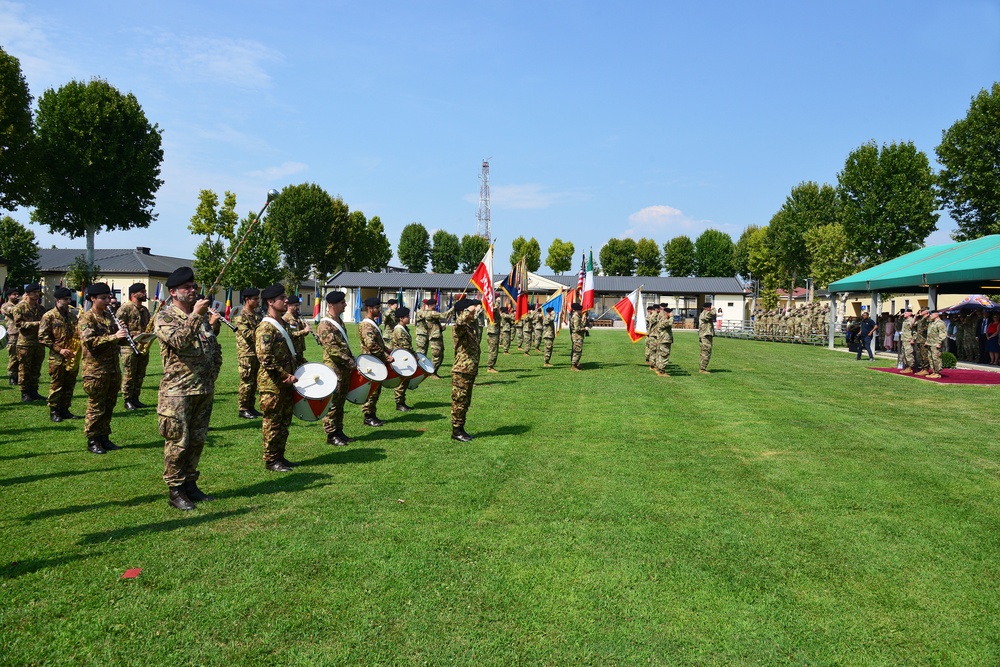 U.S. Army Africa Change of Command Ceremony, 2 August, 2018, Vicenza, Italy.