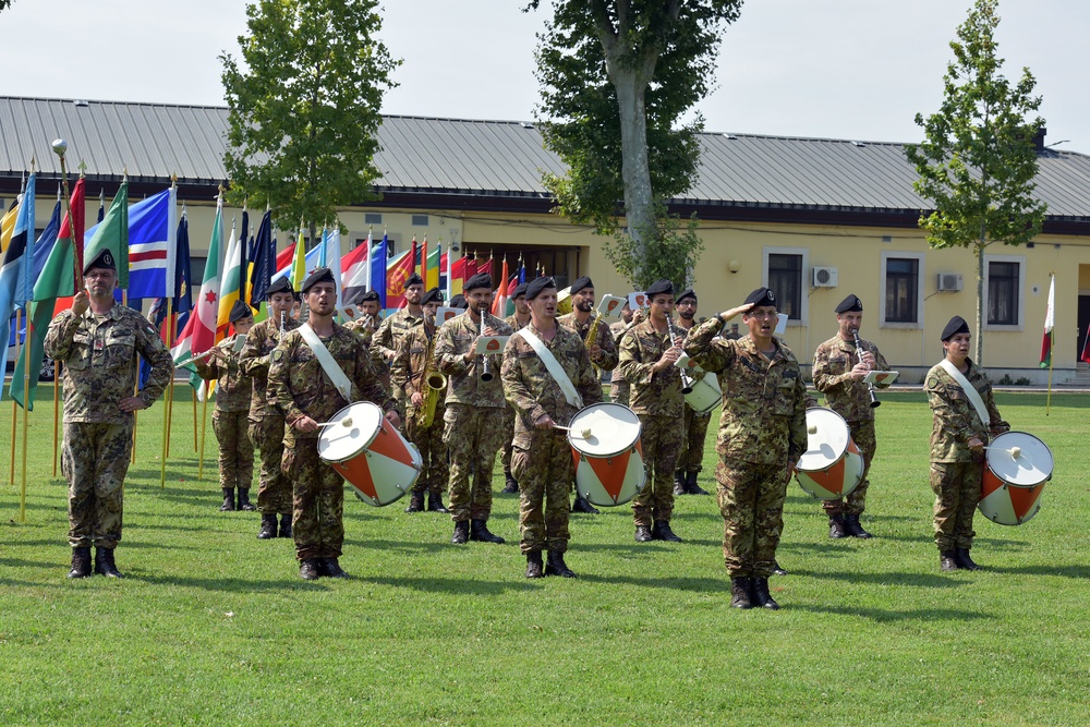 U.S. Army Africa Change of Command Ceremony, 2 August, 2018, Vicenza, Italy.