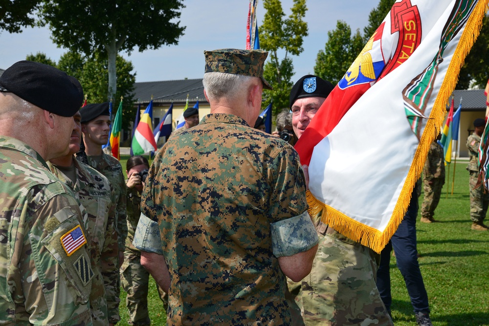 U.S. Army Africa Change of Command Ceremony, 2 August, 2018, Vicenza, Italy.