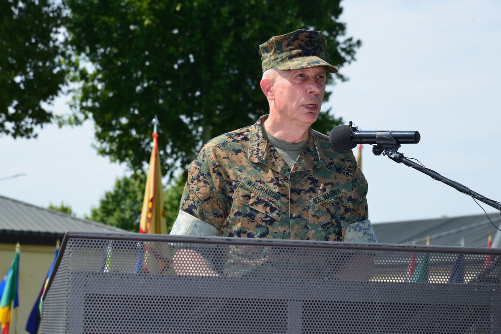 U.S. Army Africa Change of Command Ceremony, 2 August, 2018, Vicenza, Italy.