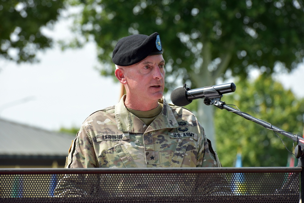 U.S. Army Africa Change of Command Ceremony, 2 August, 2018, Vicenza, Italy.