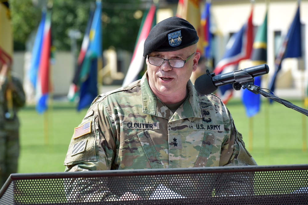 U.S. Army Africa Change of Command Ceremony, 2 August, 2018, Vicenza, Italy.