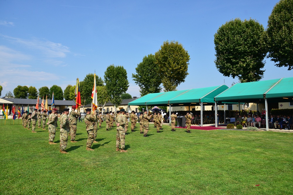 U.S. Army Africa Change of Command Ceremony, 2 August, 2018, Vicenza, Italy.