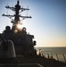 USS Carney Transits Mediterranean Sea