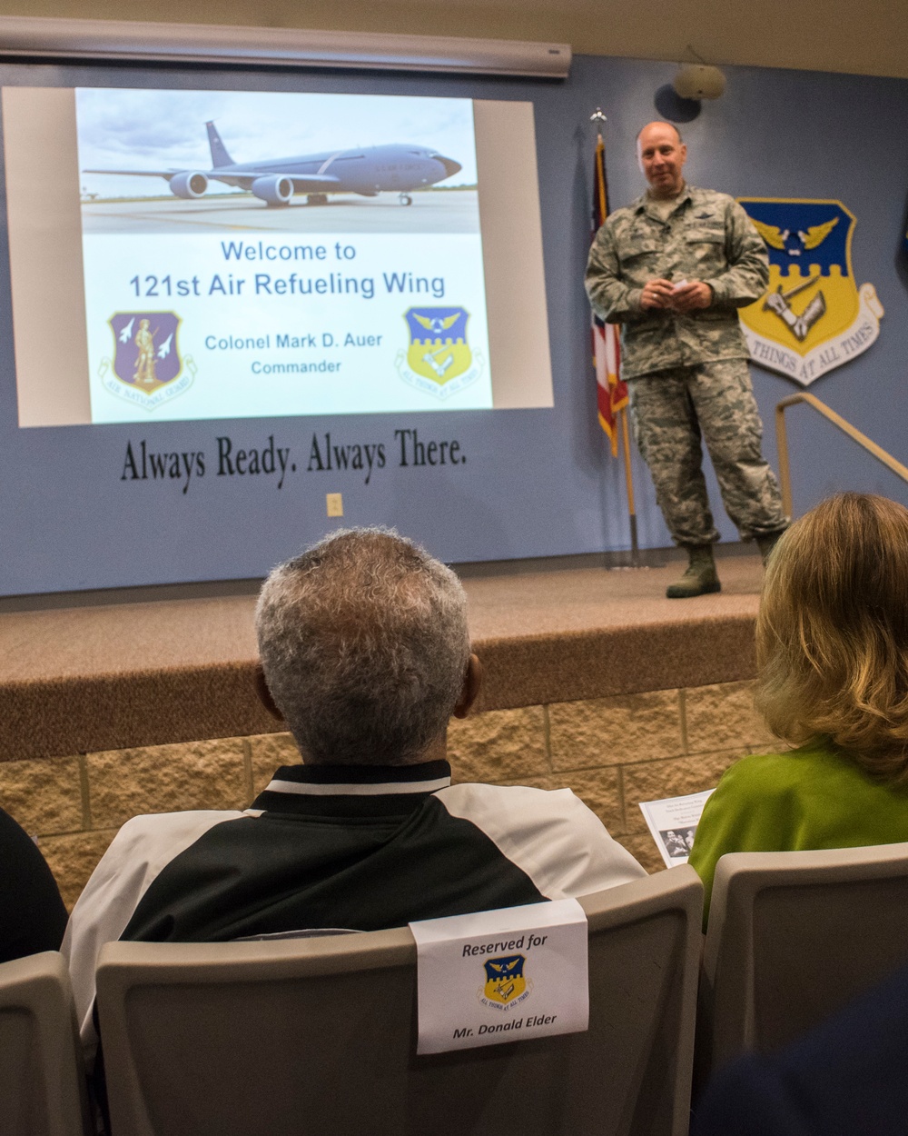 121st ARW honors Tuskegee Airman with track dedication