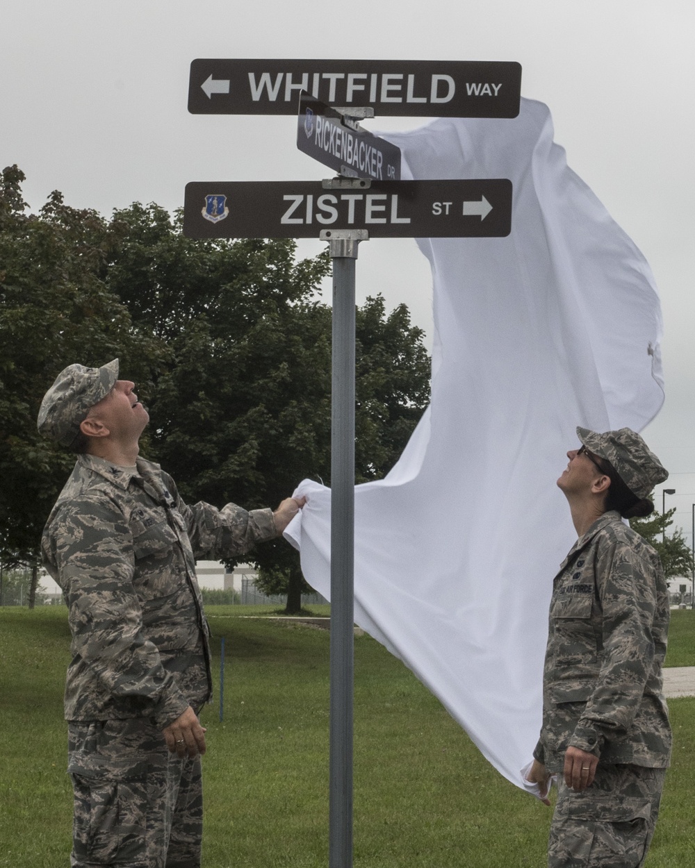 121st ARW honors Tuskegee Airman with track dedication