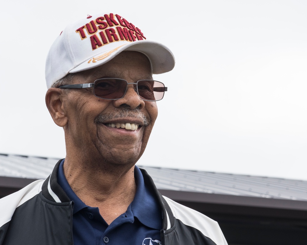 121st ARW honors Tuskegee Airman with track dedication