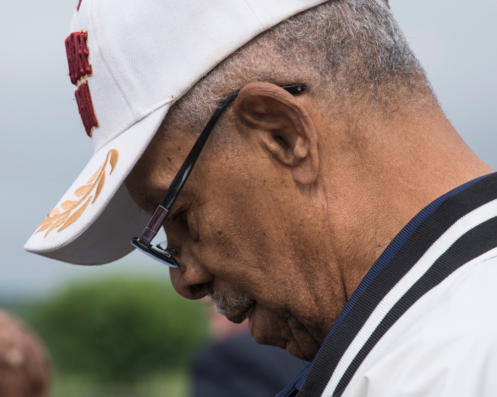 121st ARW honors Tuskegee Airman with track dedication