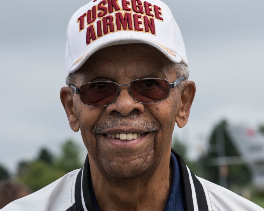 121st ARW honors Tuskegee Airman with track dedication