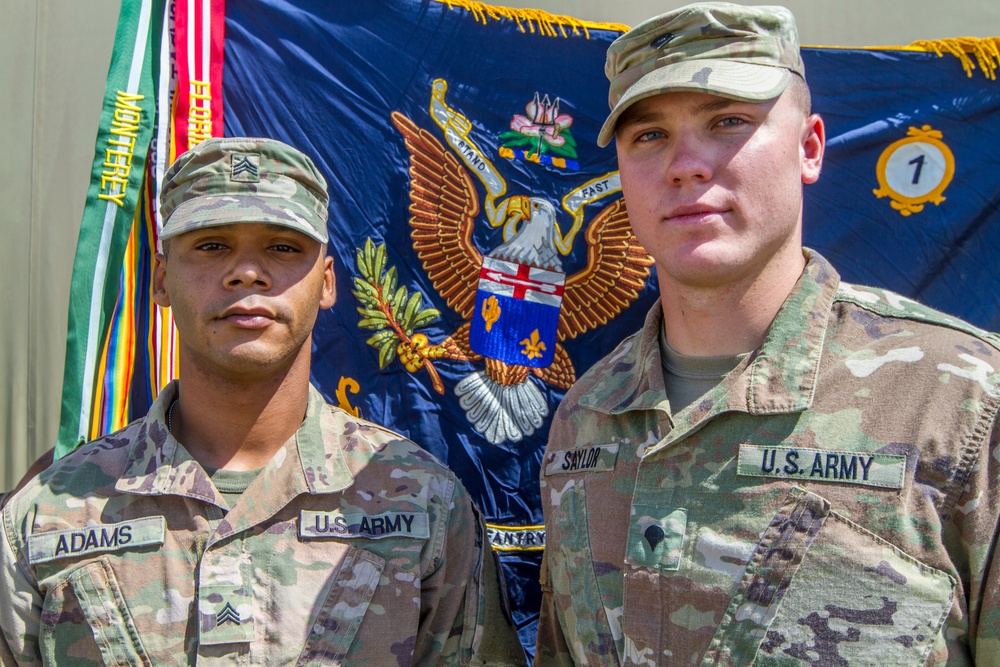 1-155 IN Announces Soldier, NCO of the Month
