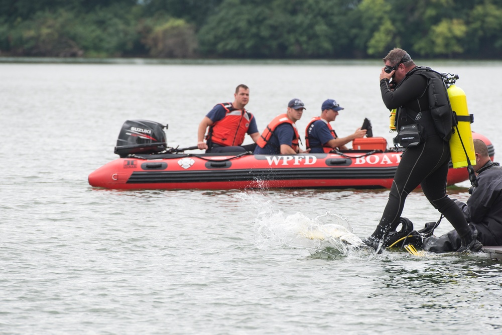 Wright-Patterson AFB Holds Base Exercise