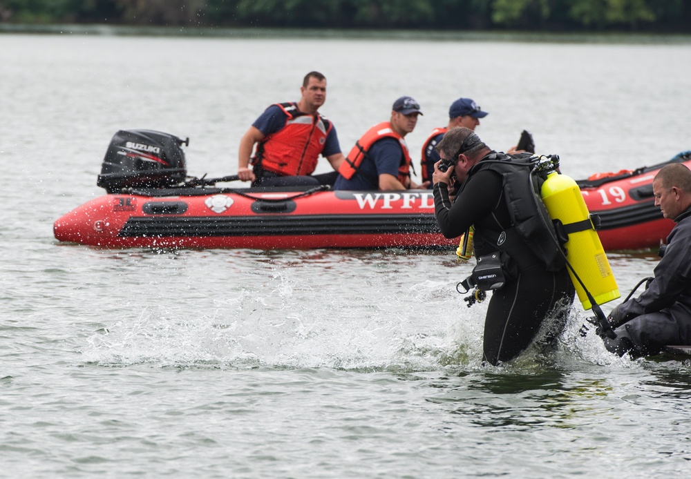 Wright-Patterson AFB Holds Base Exercise