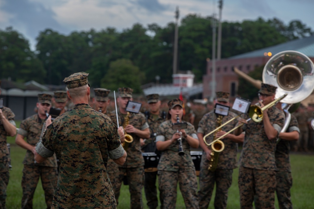 2nd Marine Division Commanding General Change of Command