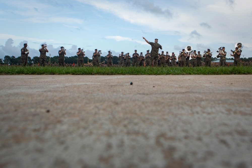 2nd Marine Division Commanding General Change of Command