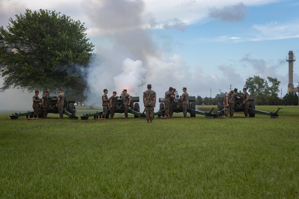 2nd Marine Division Commanding General Change of Command