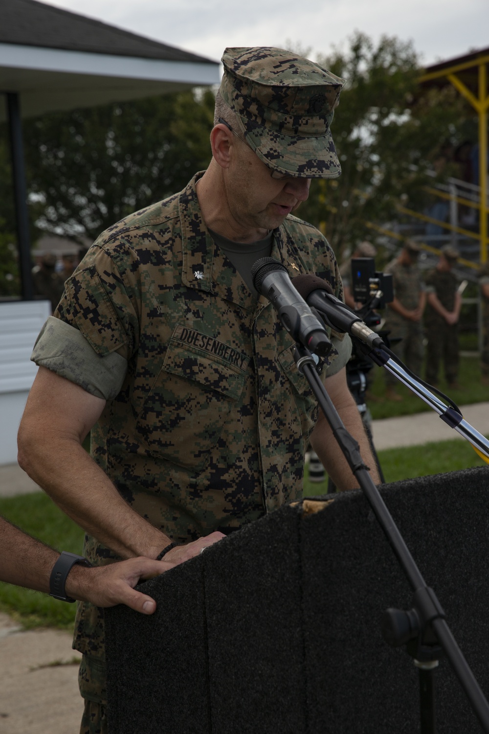 2nd Marine Division Commanding General Change of Command