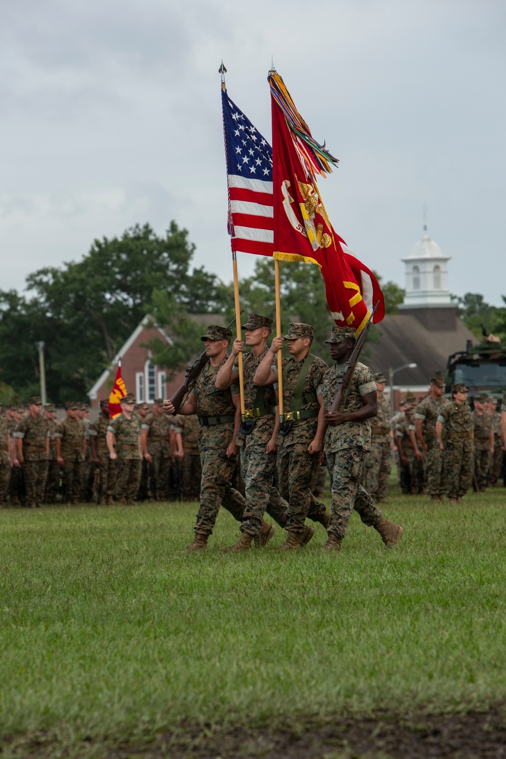 2nd Marine Division Commanding General Change of Command