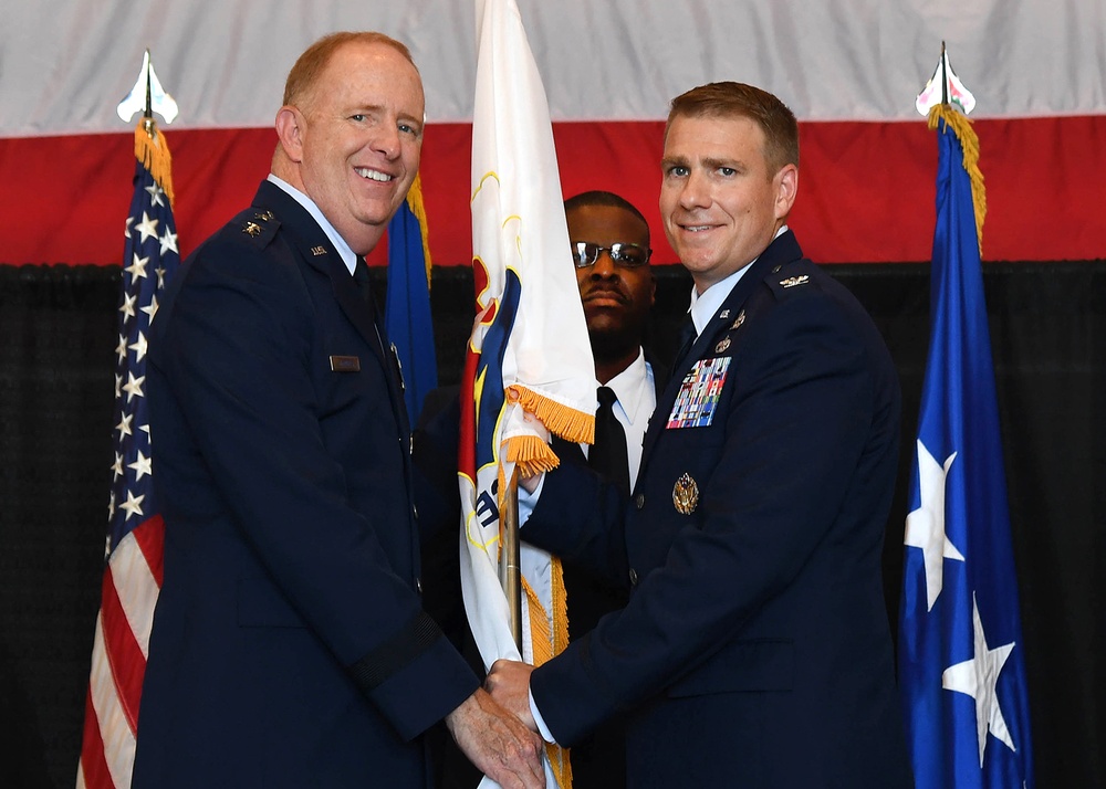 Ellsworth accepts command of 66 ABG