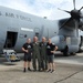 American Ninja Warriors tour Hurricane Hunter aircraft