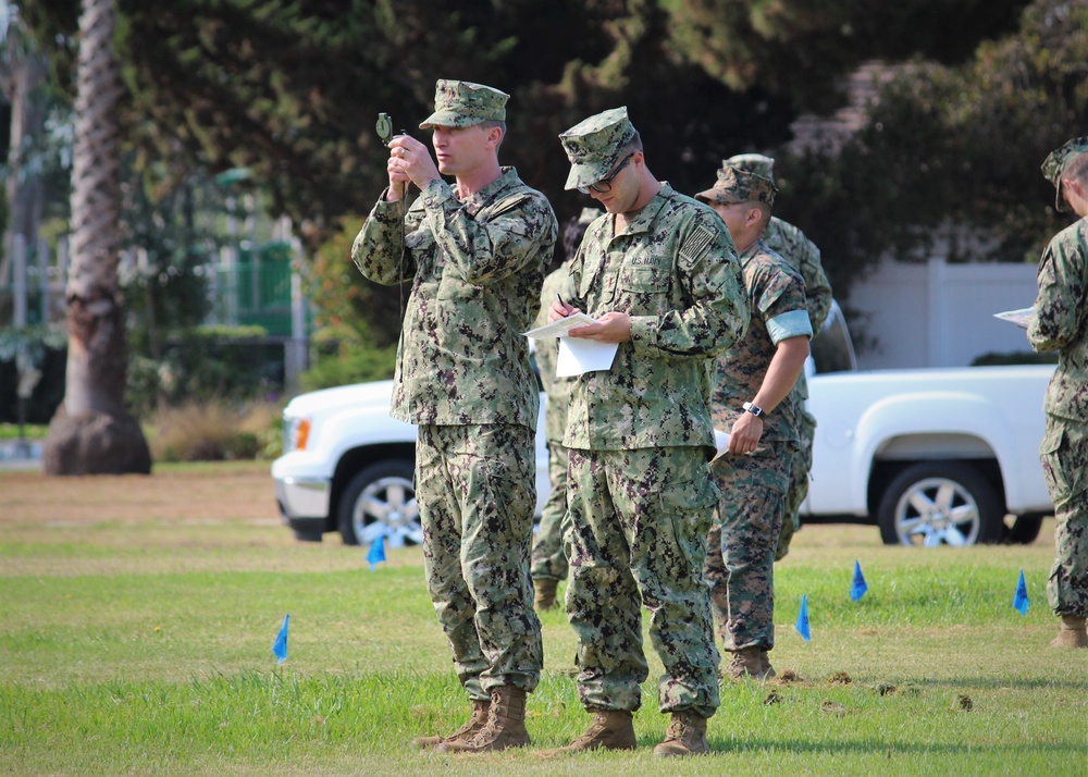 CECOS Students Practice Land Navigation