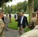 Yankee Division visit the Aisne-Marne American Cemetery