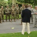 Yankee Division visit the Aisne-Marne American Cemetery